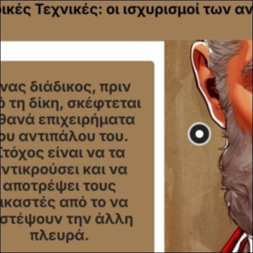 Ρητορικές Τεχνικές: Οι Ισχυρισμοί των Αντιπάλων_icon