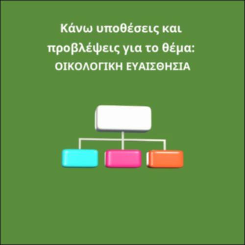 Κάνω υποθέσεις και προβλέψεις  για το θέμα: Οικολογική ευασθησίας_icon