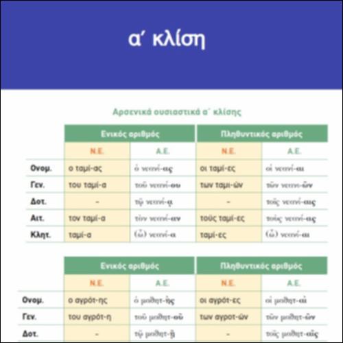 α΄ κλίση_icon