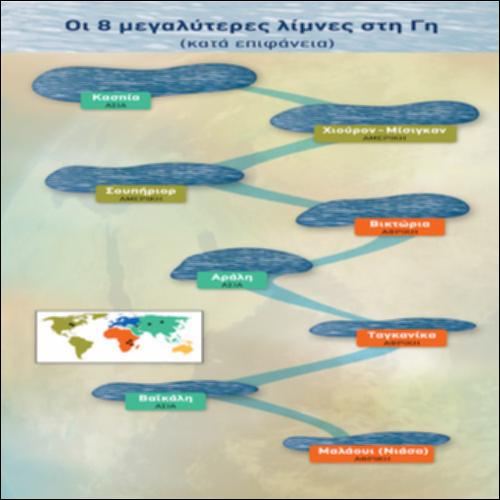 Οι οκτώ μεγαλύτερες λίμνες στη Γη_icon