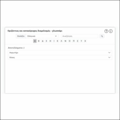 Οριζόντιος και κατακόφυρος διαμελισμός - γλωσσάρι_icon