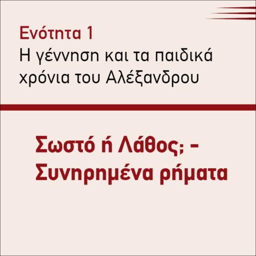 ΣΩΣΤΟ Ή ΛΑΘΟΣ - ΣΥΝΗΡΗΜΕΝΑ ΡΗΜΑΤΑ_icon