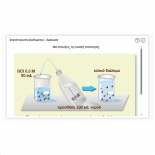 Συγκέντρωση διαλύματος - Αραίωση (ΙΙΙ)_icon