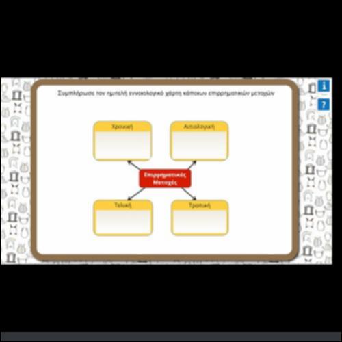 ΣΥΜΠΛΗΡΩΣΕ ΤΟΝ ΗΜΙΤΕΛΗ ΕΝΝΟΙΟΛΟΓΙΚΟ ΧΑΡΤΗ ΚΑΠΟΙΩΝ ΕΠΙΡΡΗΜΑΤΙΚΩΝ ΜΕΤΟΧΩΝ_icon