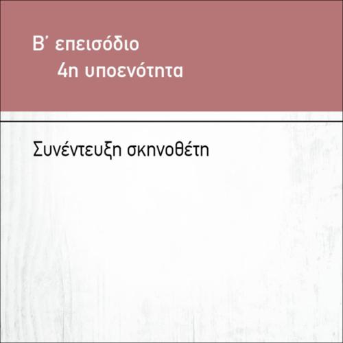 ΣΥΝΕΝΤΕΥΞΗ ΣΚΗΝΟΘΕΤΙΔΑΣ_icon