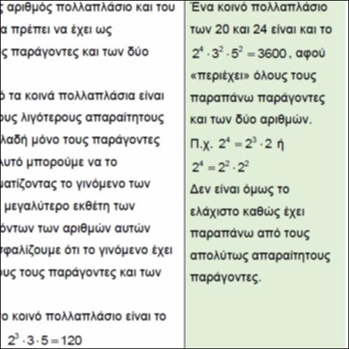 Βρίσκω κοινά πολλαπλάσια_icon