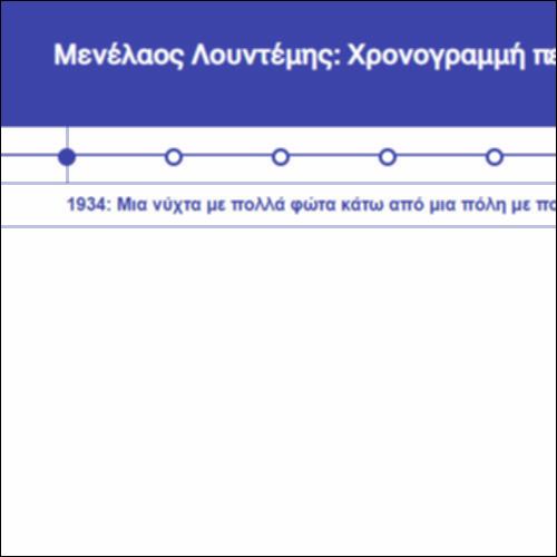 Μενέλαος Λουντέμης: Χρονογραμμή πεζών έργων του_icon