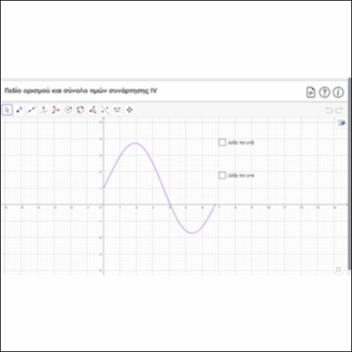 Πεδίο ορισμού και σύνολο τιμών συνάρτησης IV_icon